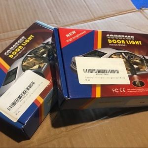 NIB Lot of 2 Automobile Door Lights
